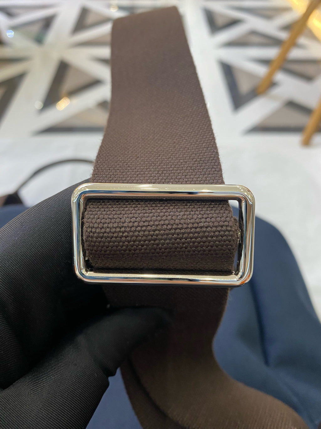 Hermes Canvas Backpack
