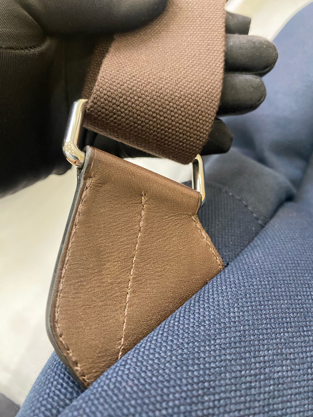 Hermes Canvas Backpack