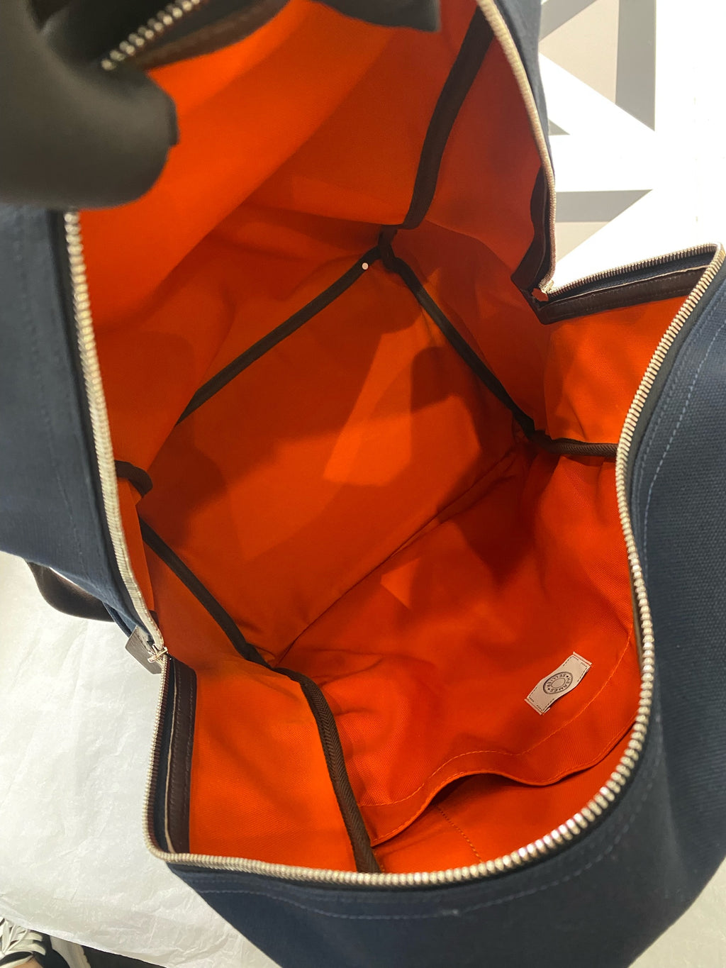 Hermes Canvas Backpack