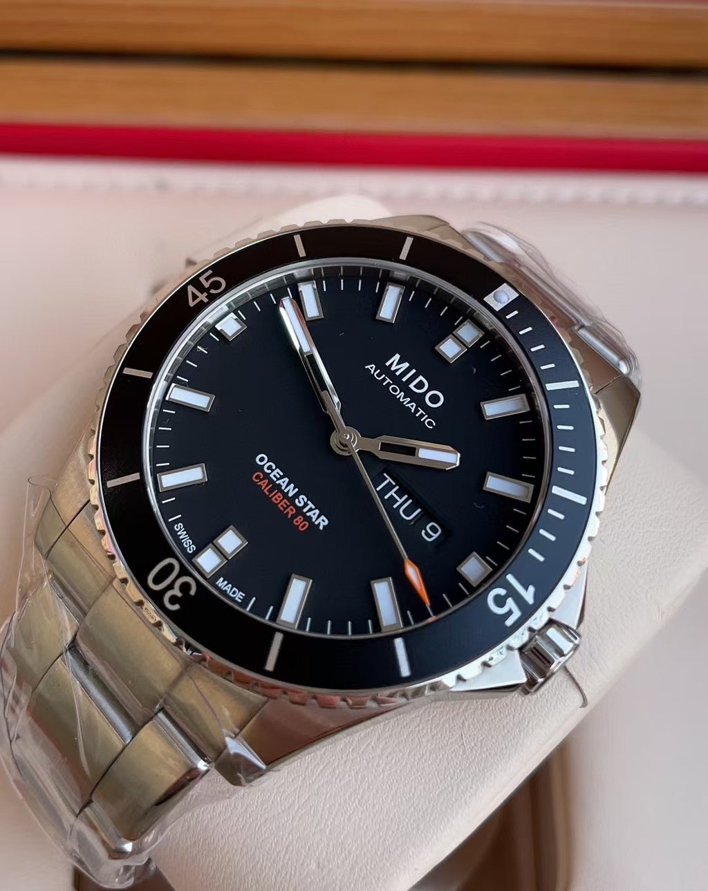 Mido Pioneer Black Automatic (self-winding) watch 42.5 millimeters M026.430.11.051.00