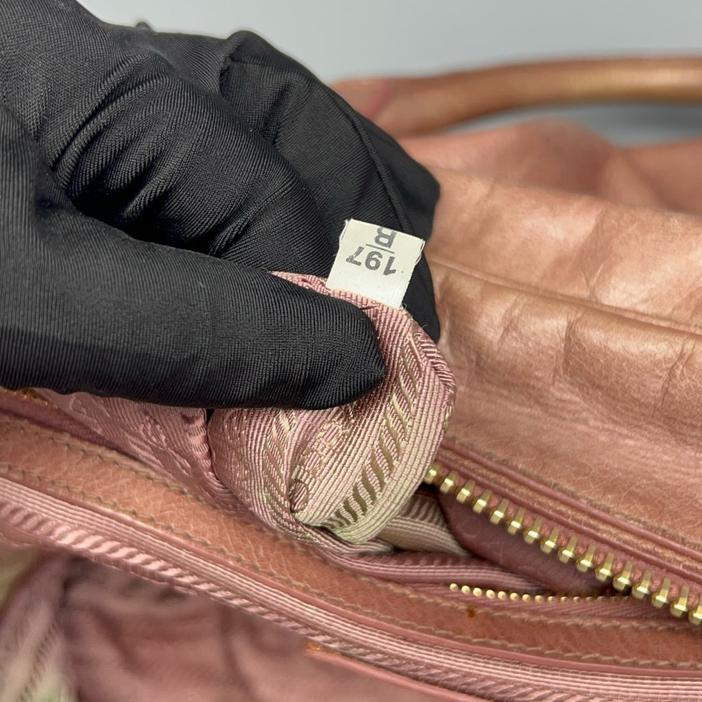 Prada Pink Satchel