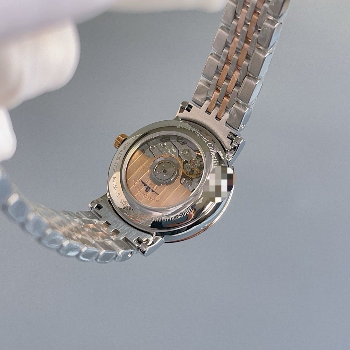 Longines Rose gold Automatic (self-winding) watch