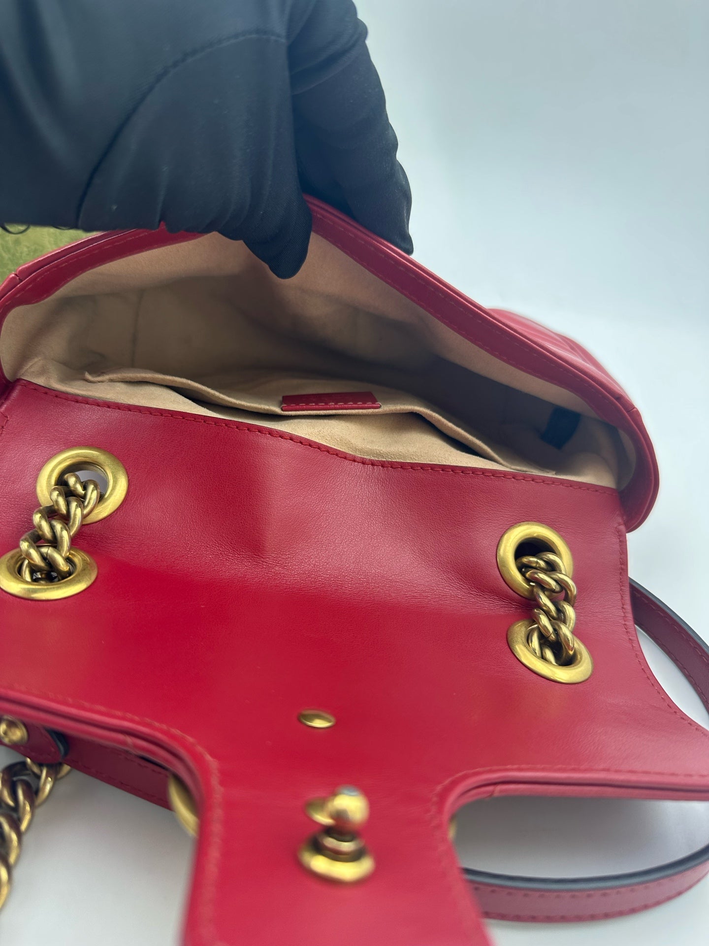 Gucci Red Crossbody
