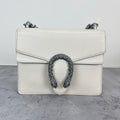 Gucci Dionysus Collection Leather White 421970 0K7JN 9680