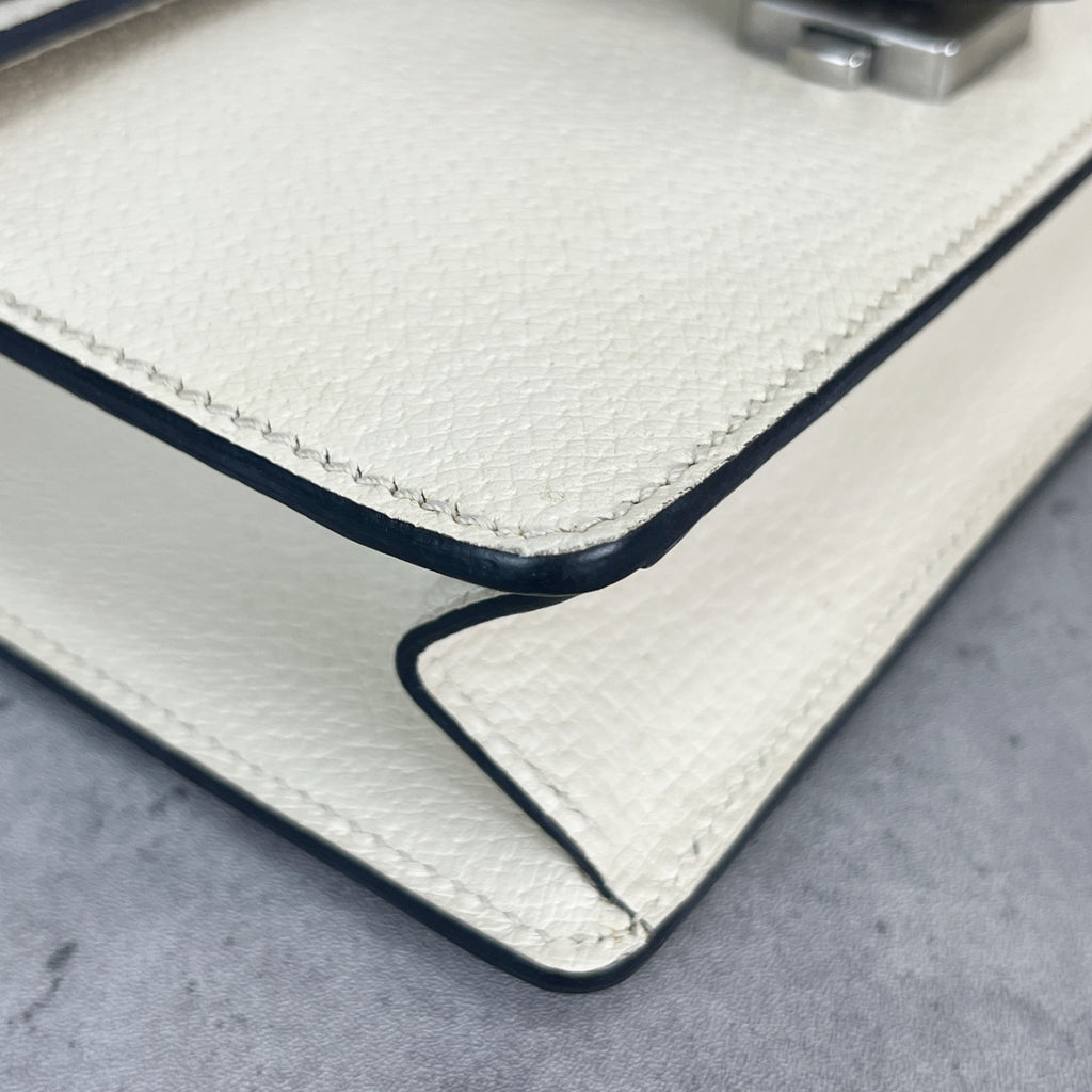 Gucci Dionysus Collection Leather White 421970 0K7JN 9680