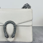 Gucci Dionysus Collection Leather White 421970 0K7JN 9680