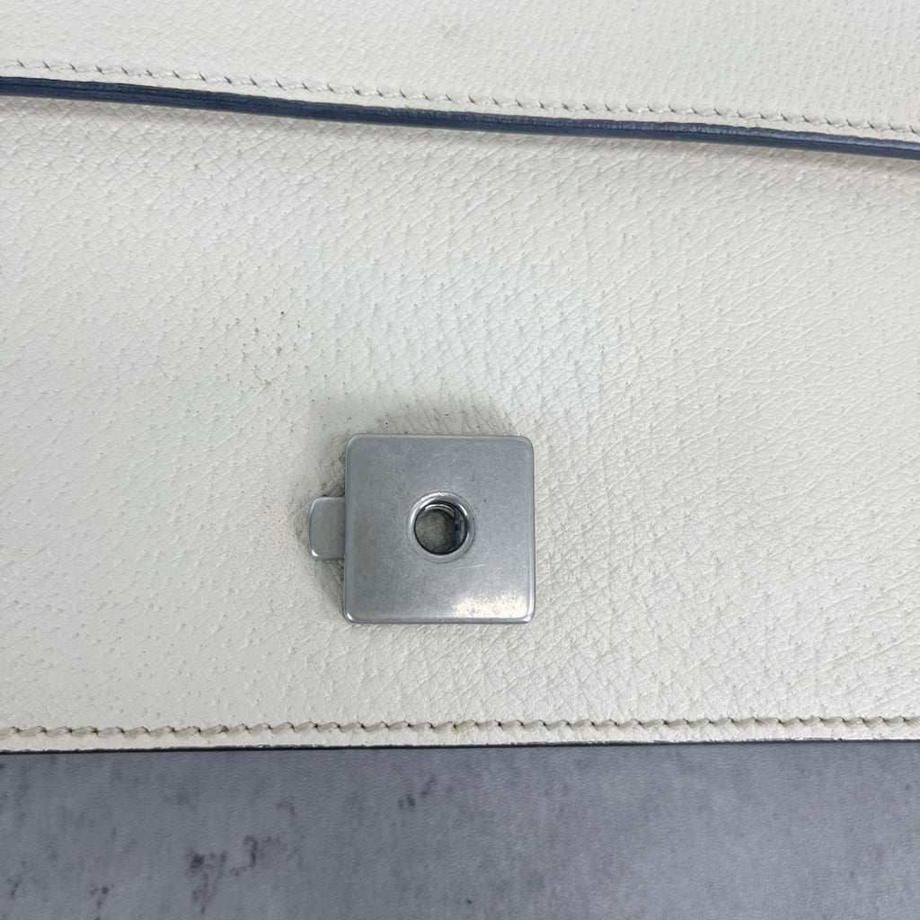 Gucci Dionysus Collection Leather White 421970 0K7JN 9680