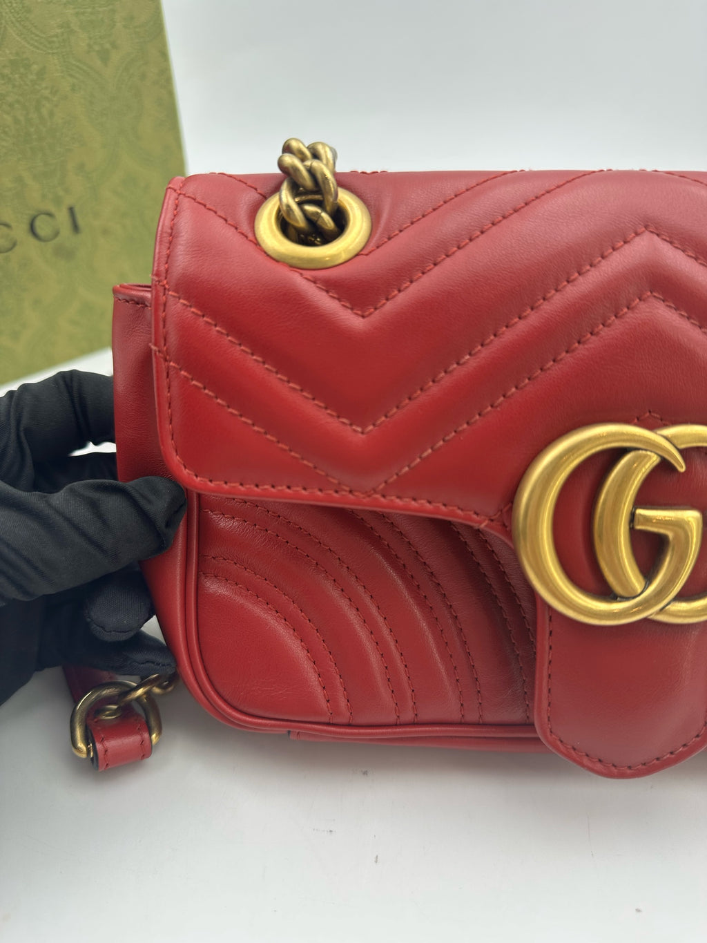 Gucci Red Crossbody