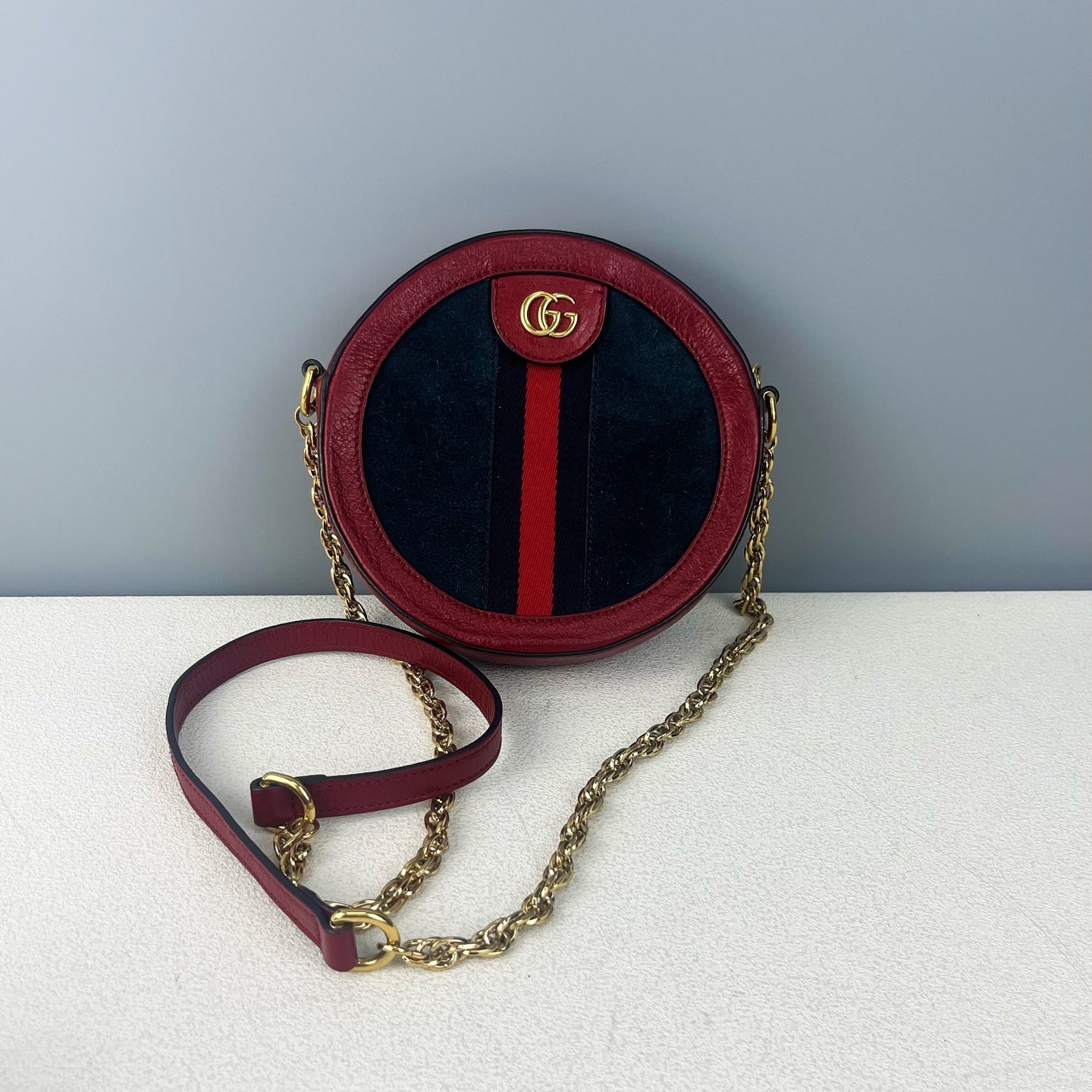 Gucci Navy Shoulder Bag 550618-D6ZYB-1060