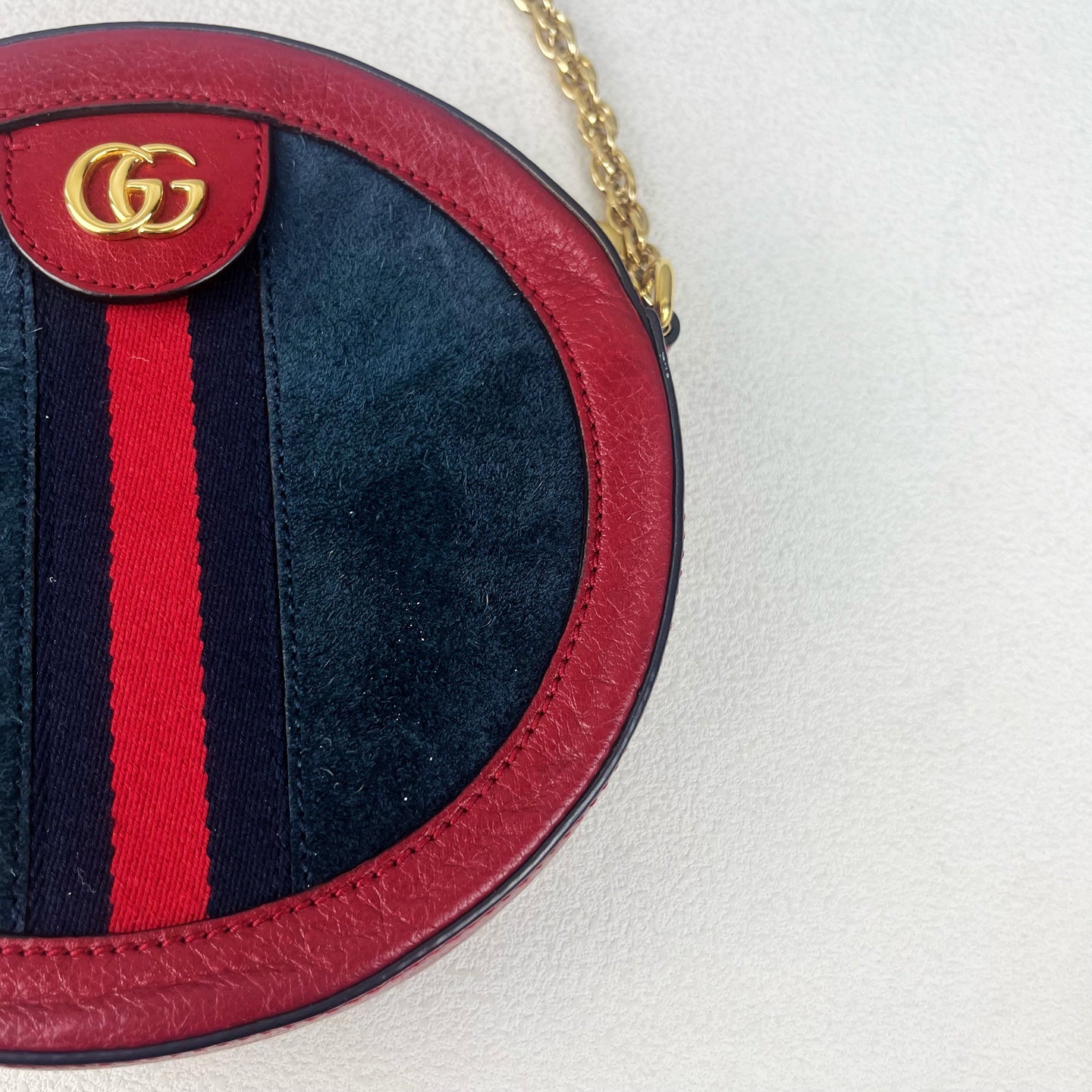 Gucci Navy Shoulder Bag 550618-D6ZYB-1060