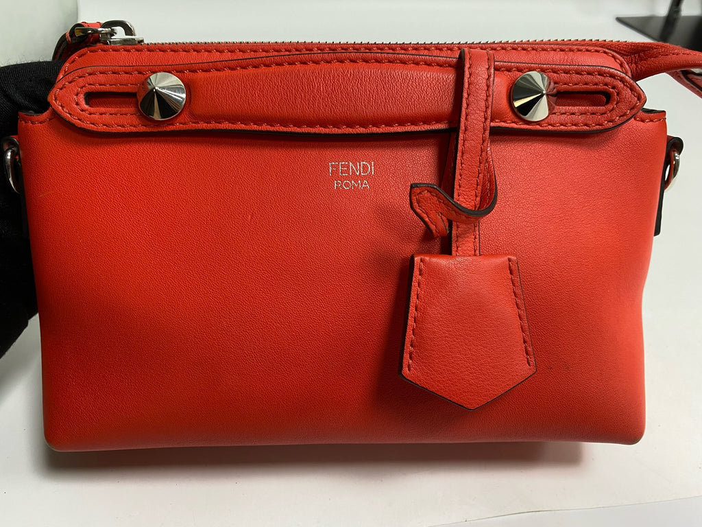 Fendi Metal Orange Satchel