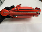 Fendi Metal Orange Satchel
