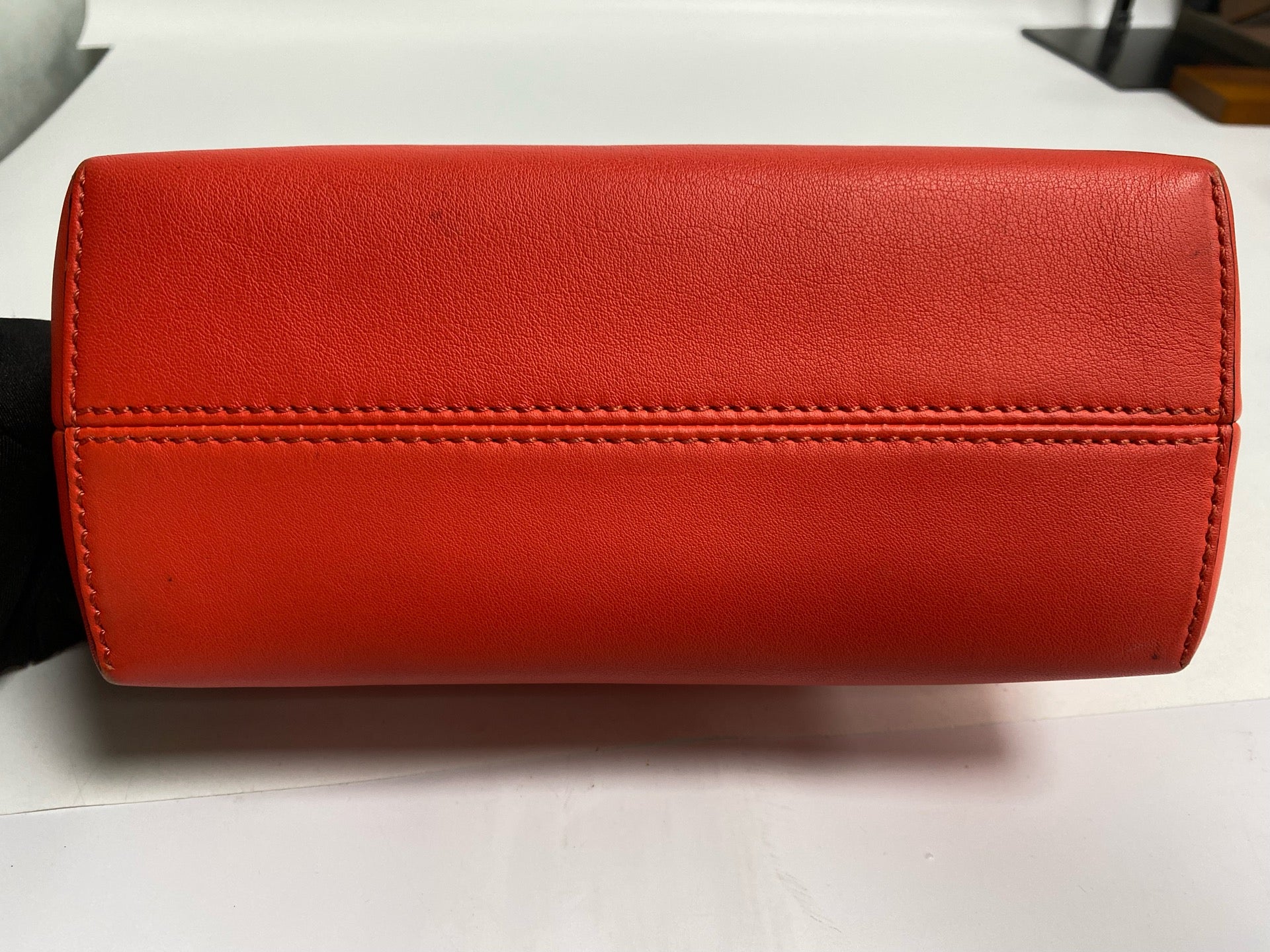 Fendi Metal Orange Satchel