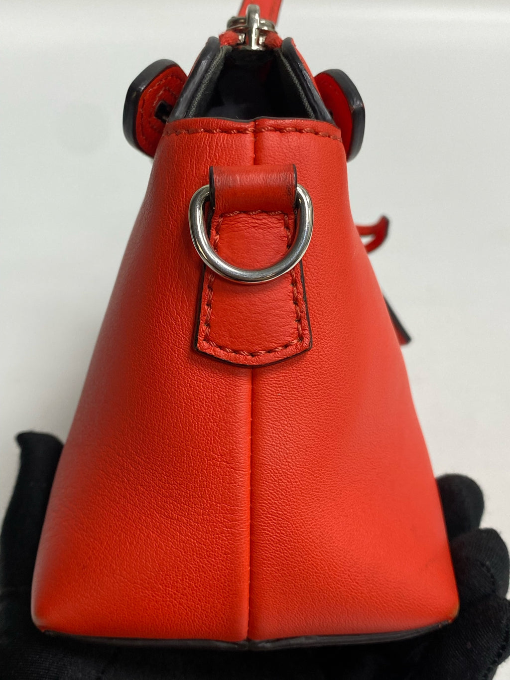 Fendi Metal Orange Satchel
