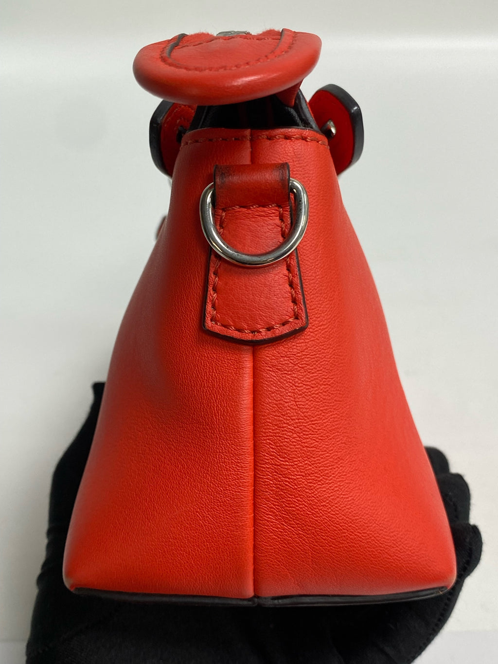 Fendi Metal Orange Satchel
