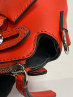 Fendi Metal Orange Satchel