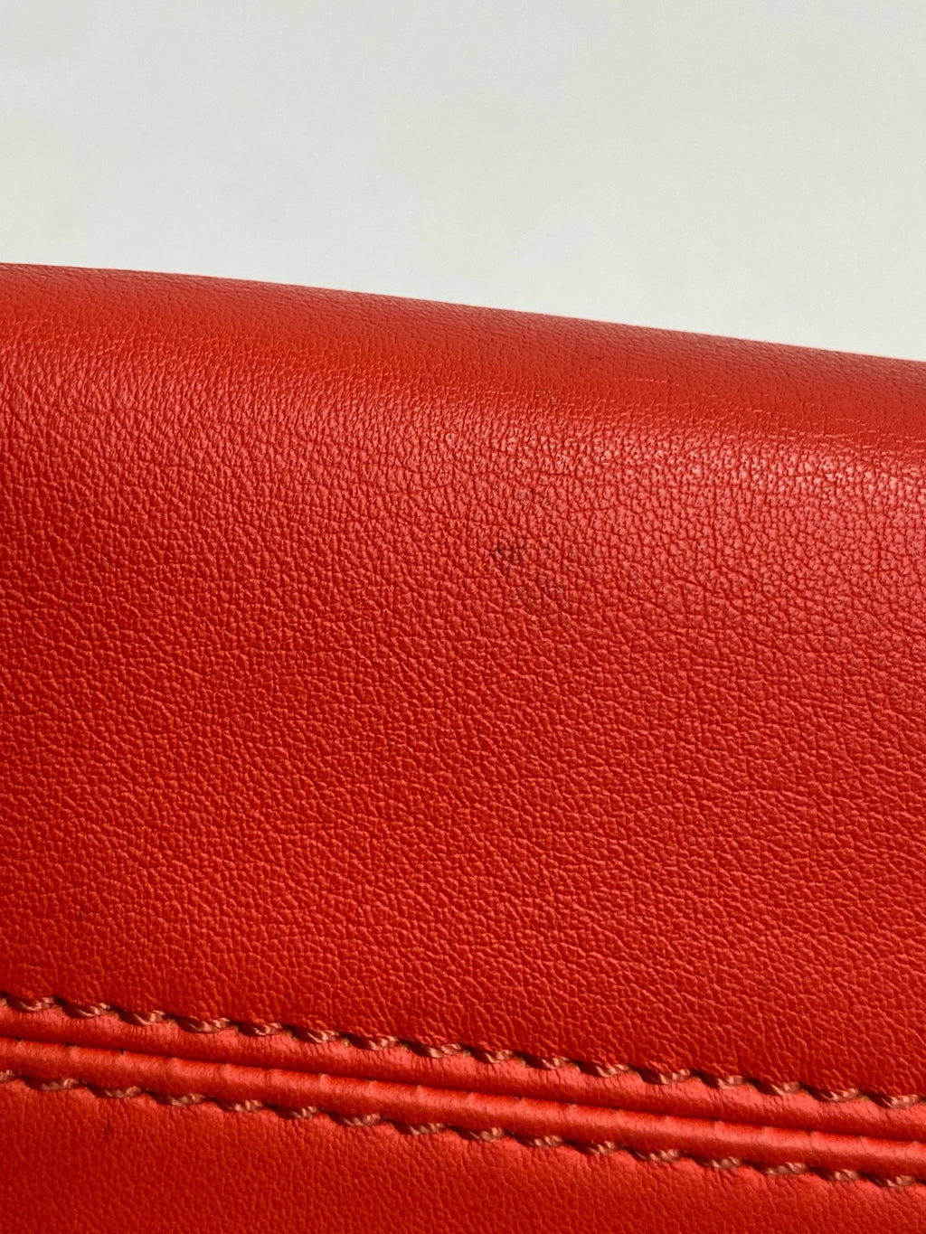 Fendi Metal Orange Satchel