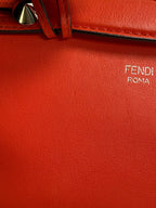 Fendi Metal Orange Satchel