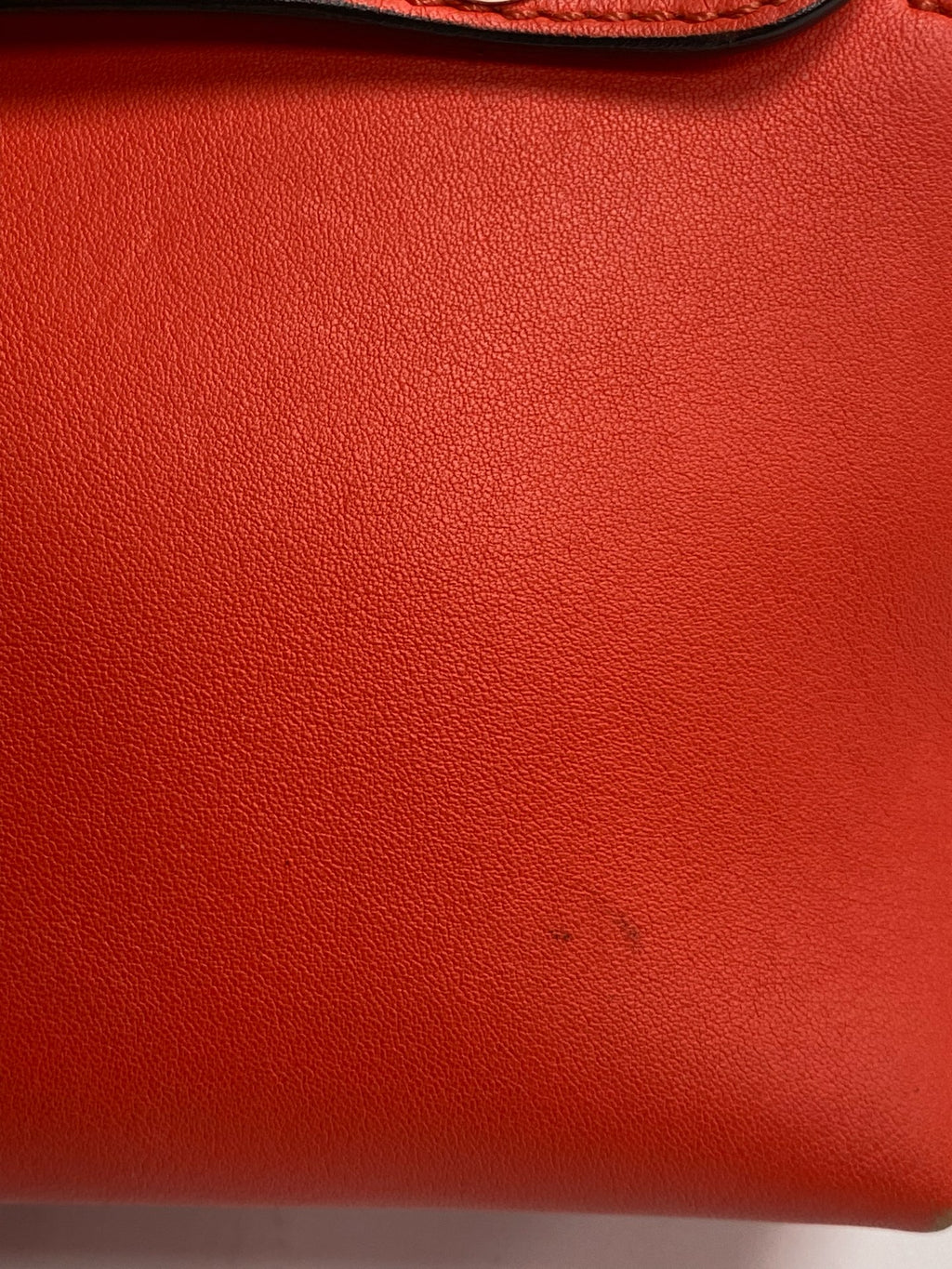 Fendi Metal Orange Satchel
