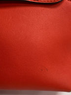 Fendi Metal Orange Satchel