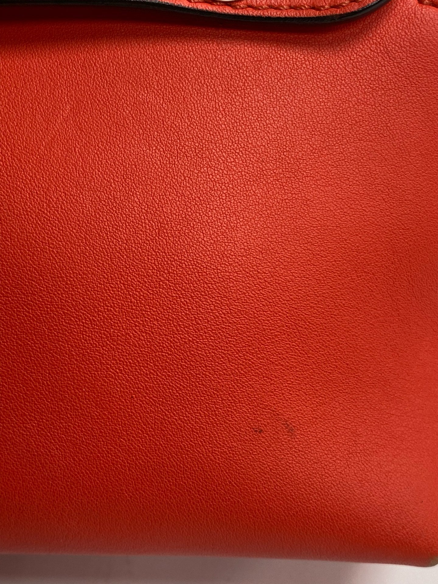 Fendi Metal Orange Satchel