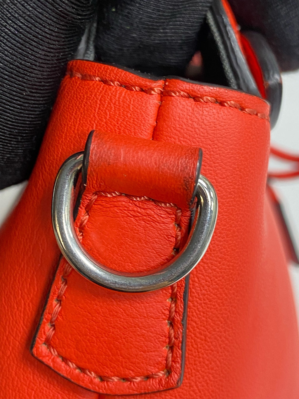 Fendi Metal Orange Satchel