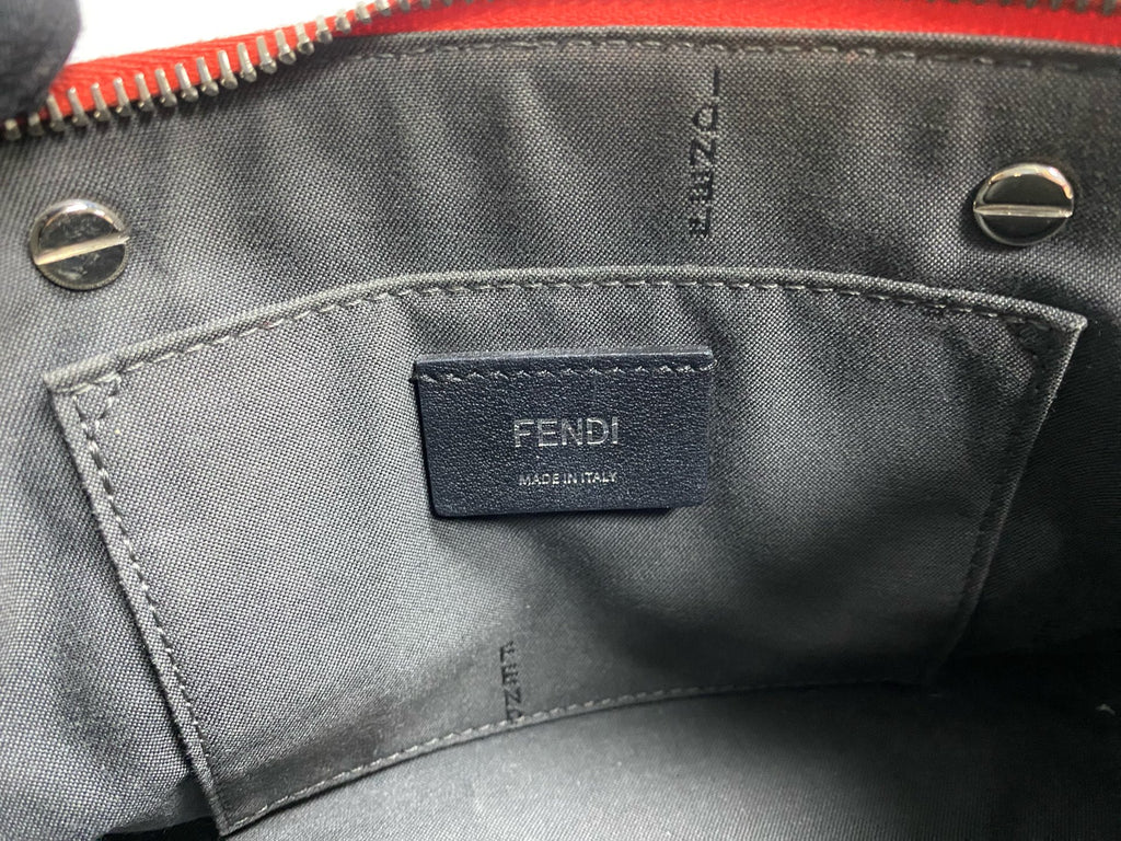 Fendi Metal Orange Satchel
