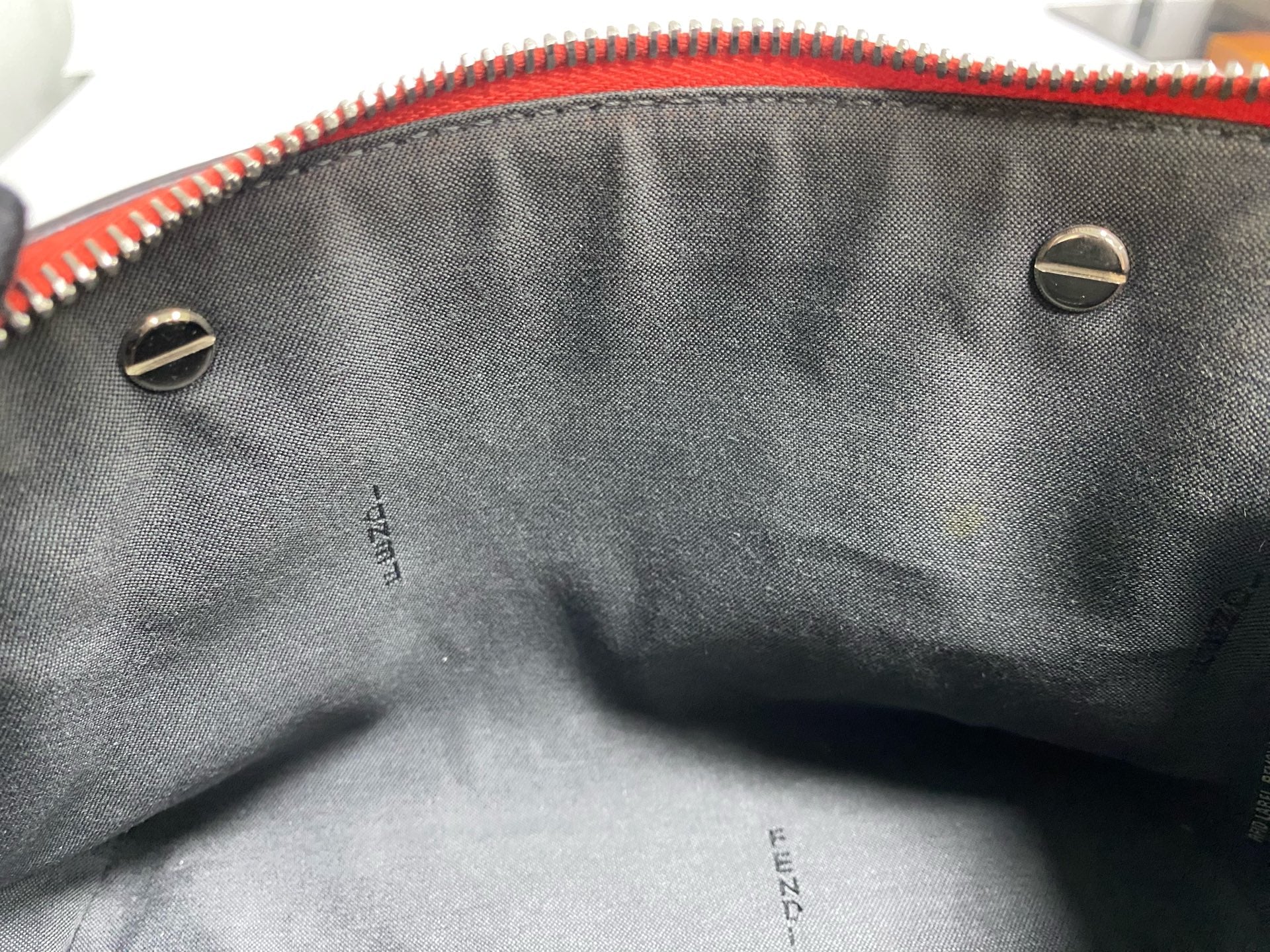 Fendi Metal Orange Satchel
