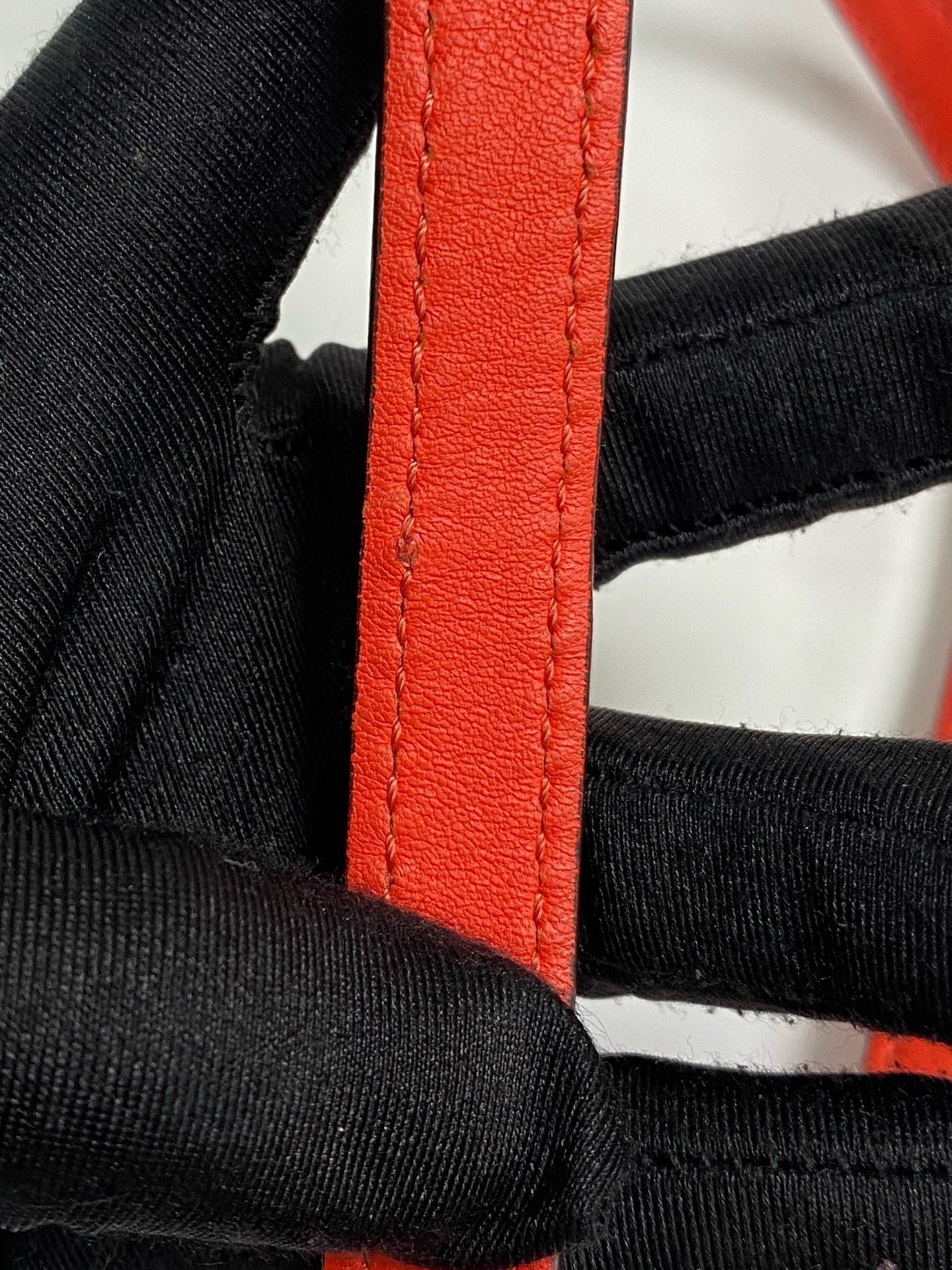 Fendi Metal Orange Satchel