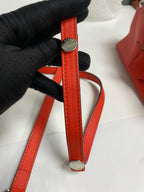 Fendi Metal Orange Satchel