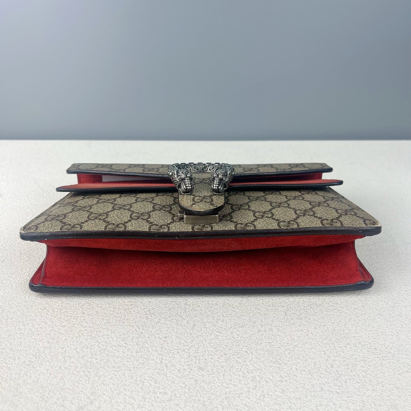 Gucci Alcantara Red