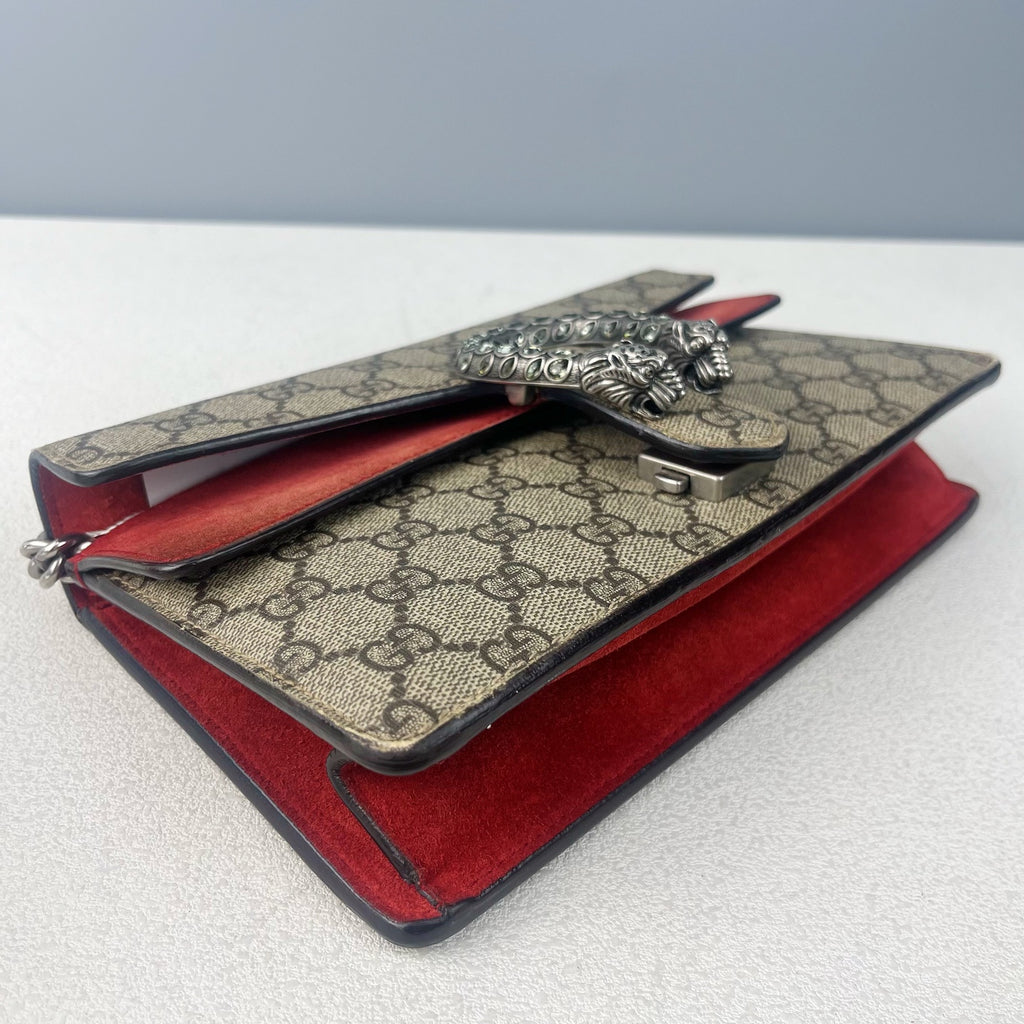Gucci Alcantara Red