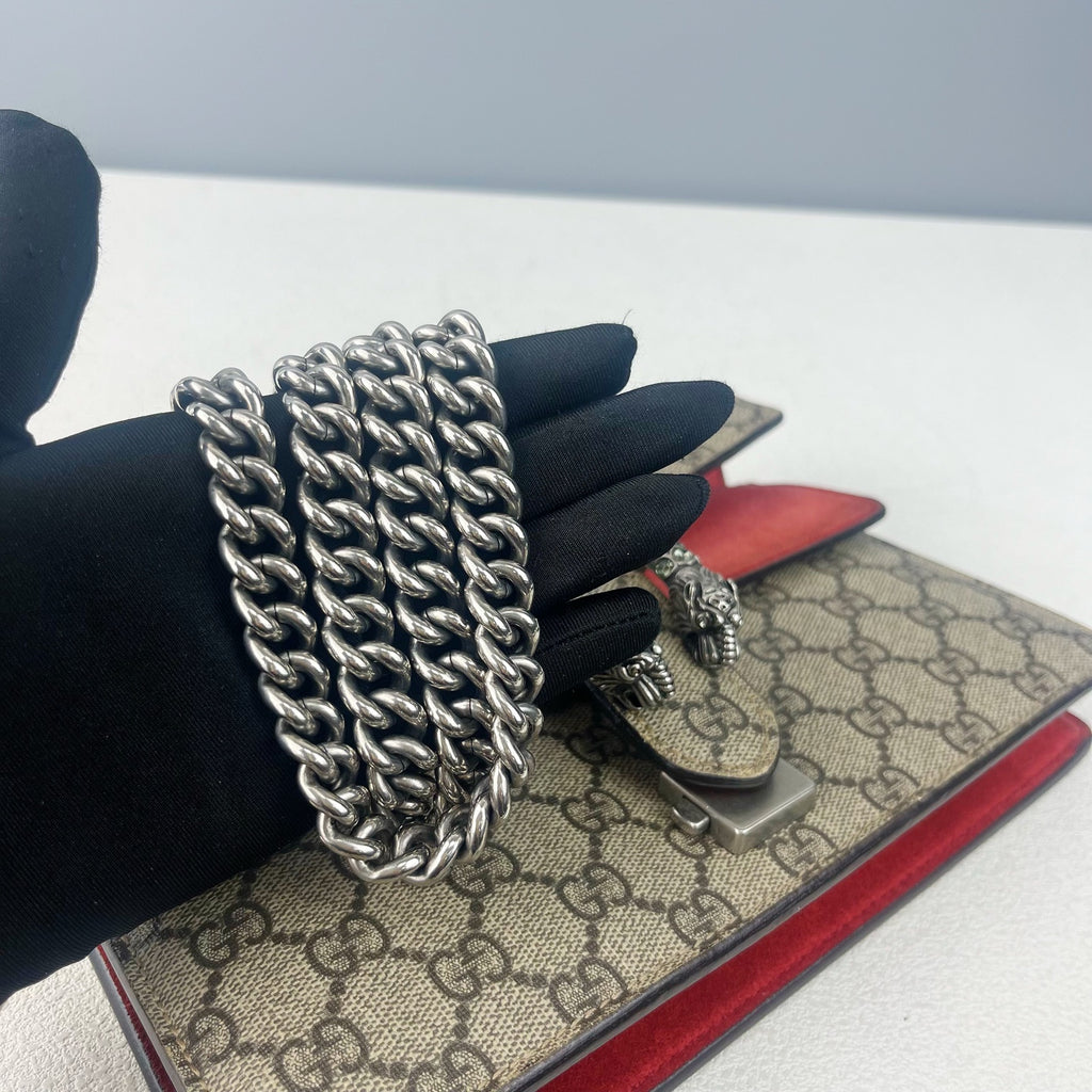 Gucci Alcantara Red