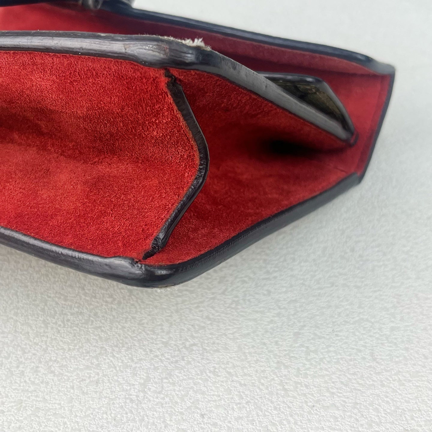 Gucci Alcantara Red