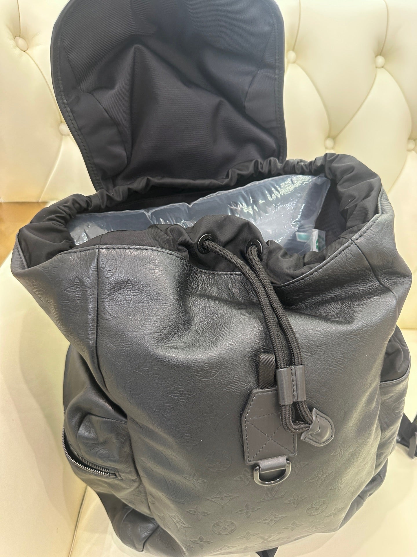 Louis Vuitton Black Backpack