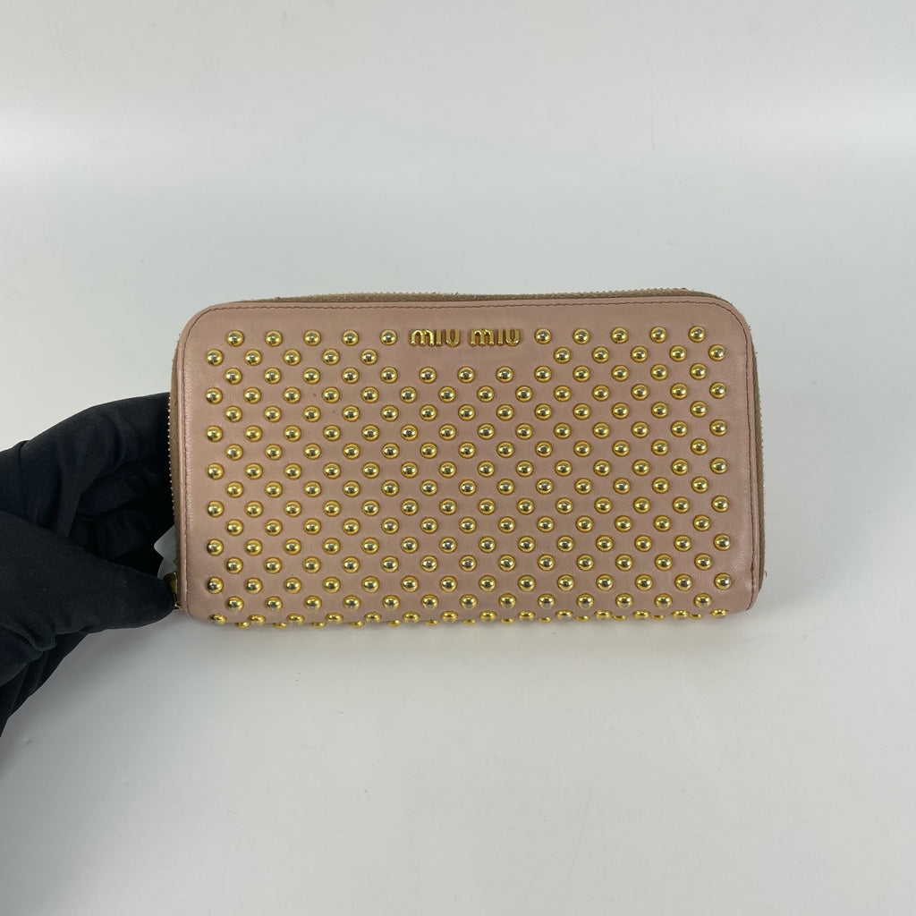 Miu Miu Pink Clutch