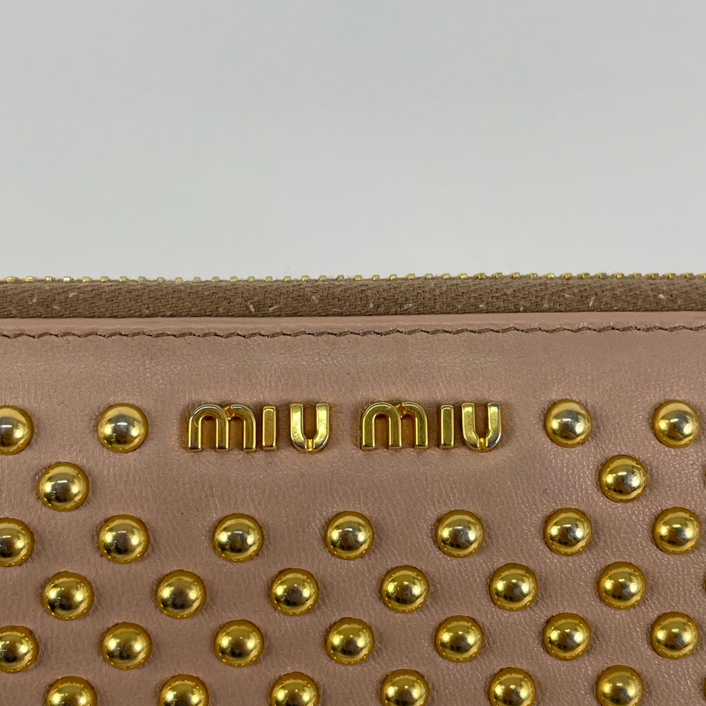 Miu Miu Pink Clutch
