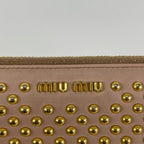 Miu Miu Pink Clutch
