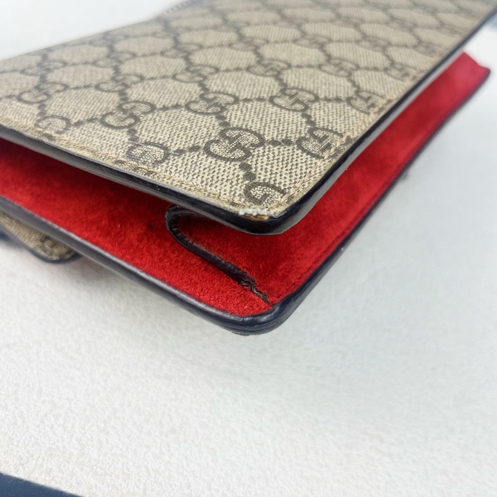 Gucci Alcantara Red