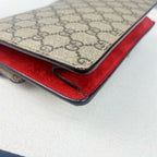 Gucci Alcantara Red
