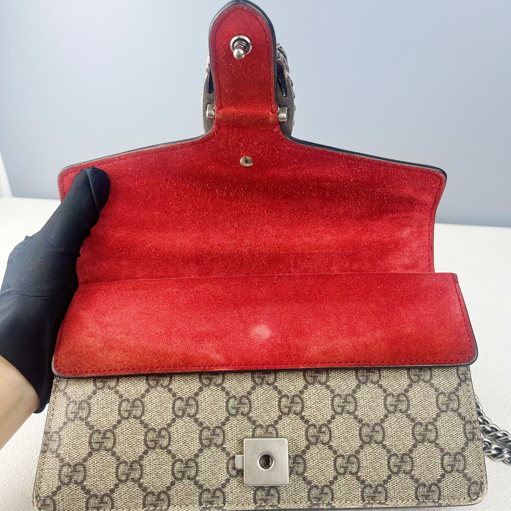 Gucci Alcantara Red