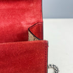 Gucci Alcantara Red