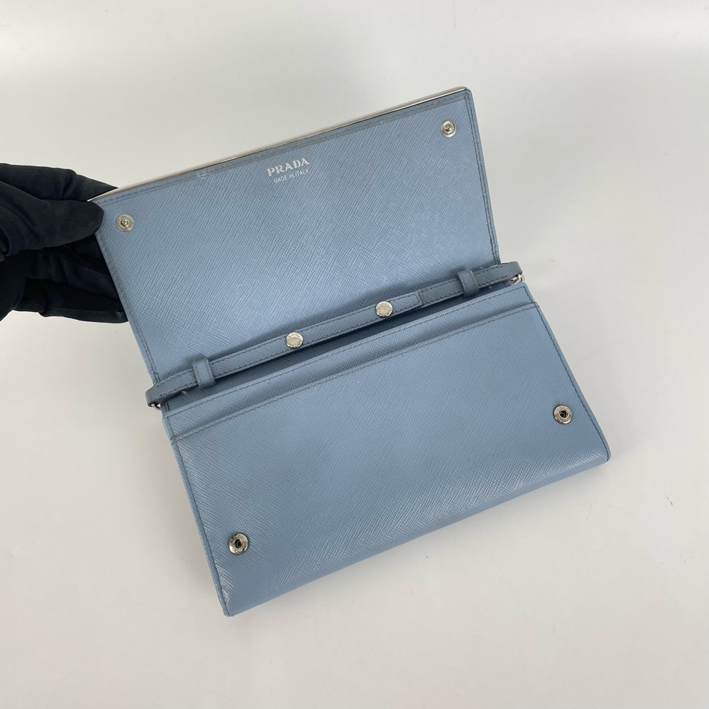 Prada Blue Crossbody