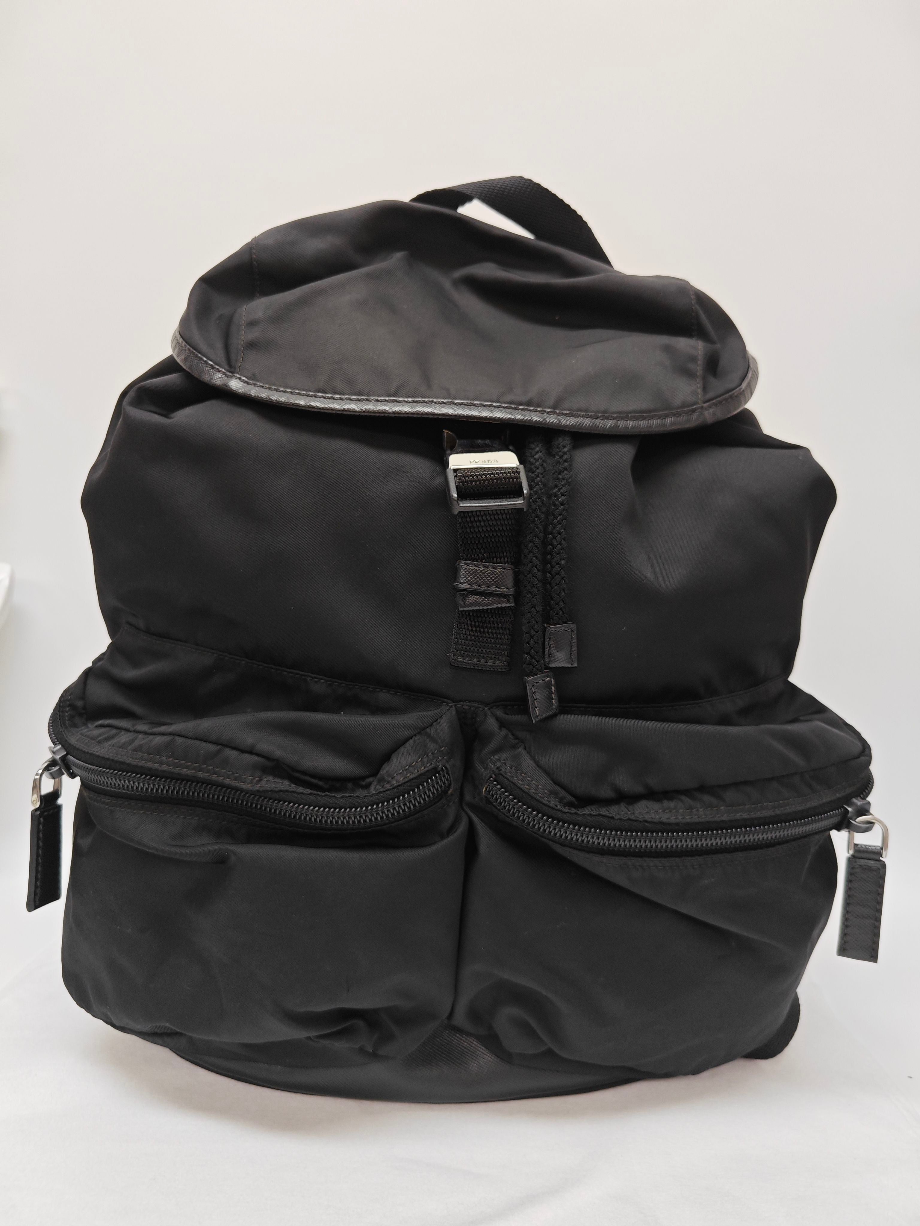 Prada Black Backpack