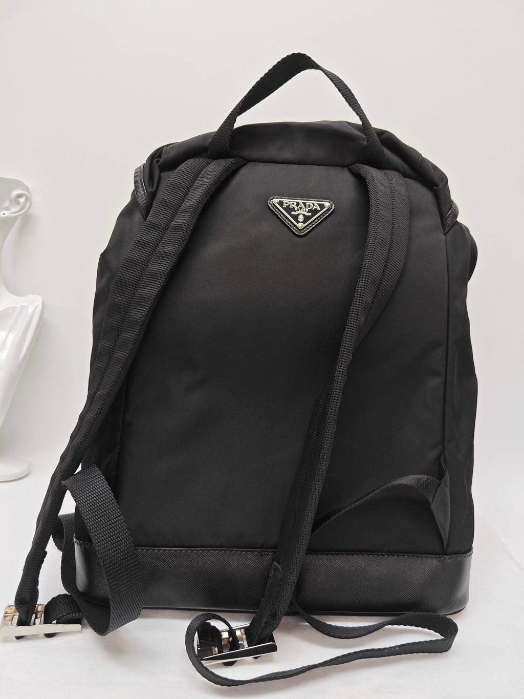 Prada Black Backpack