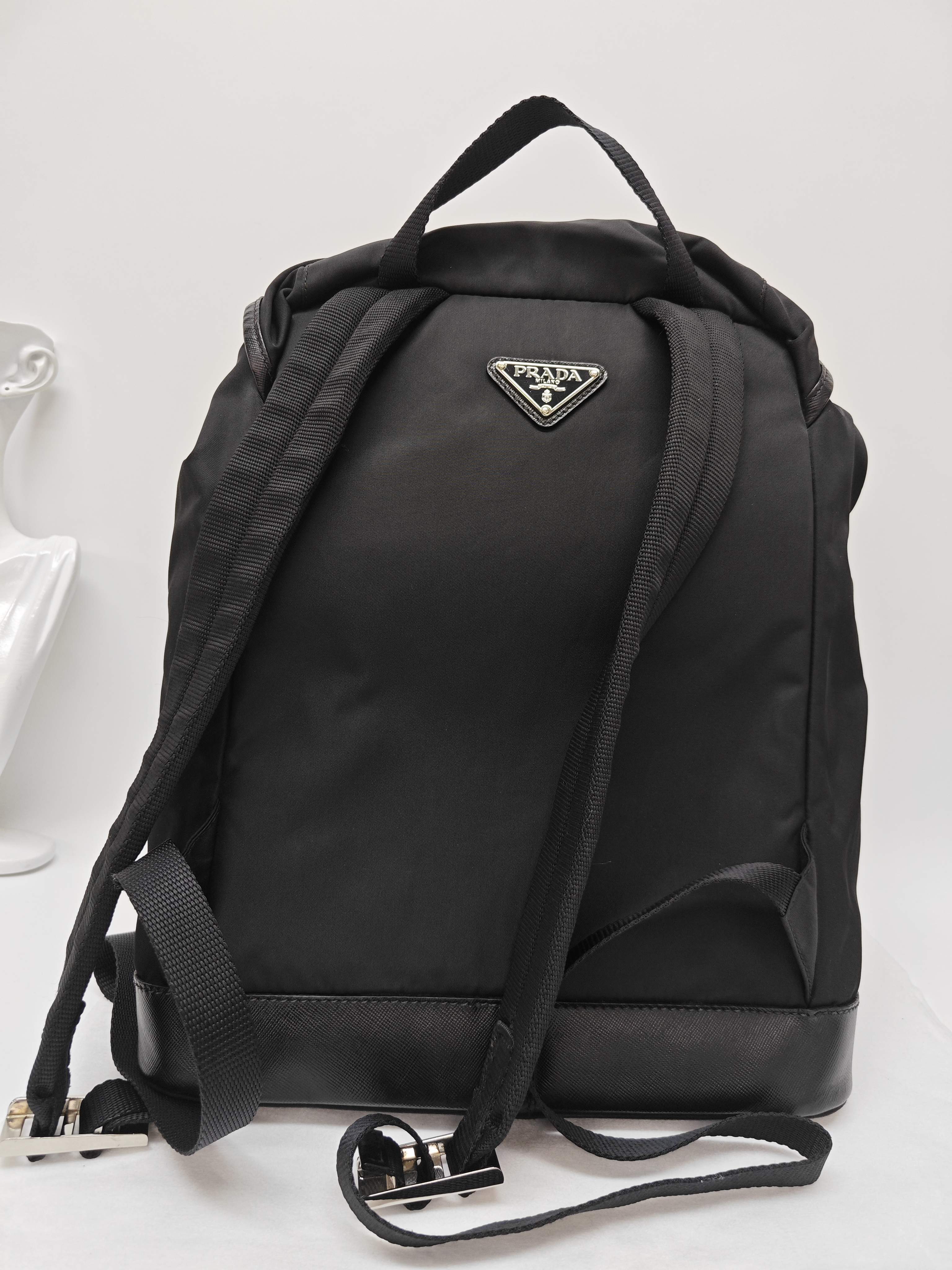Prada Black Backpack