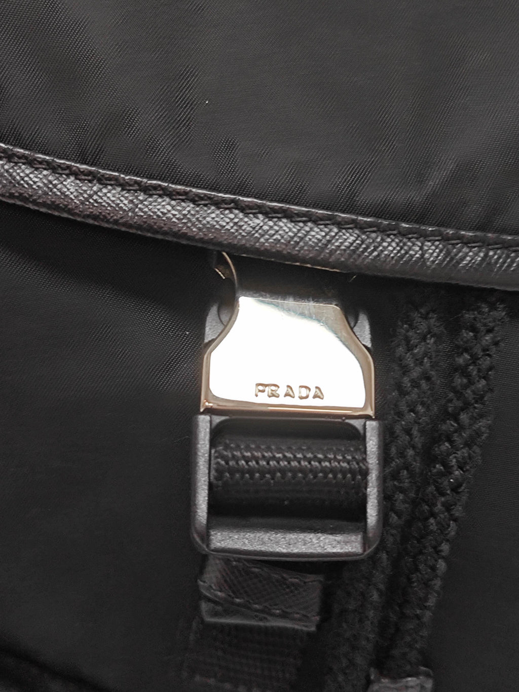 Prada Black Backpack