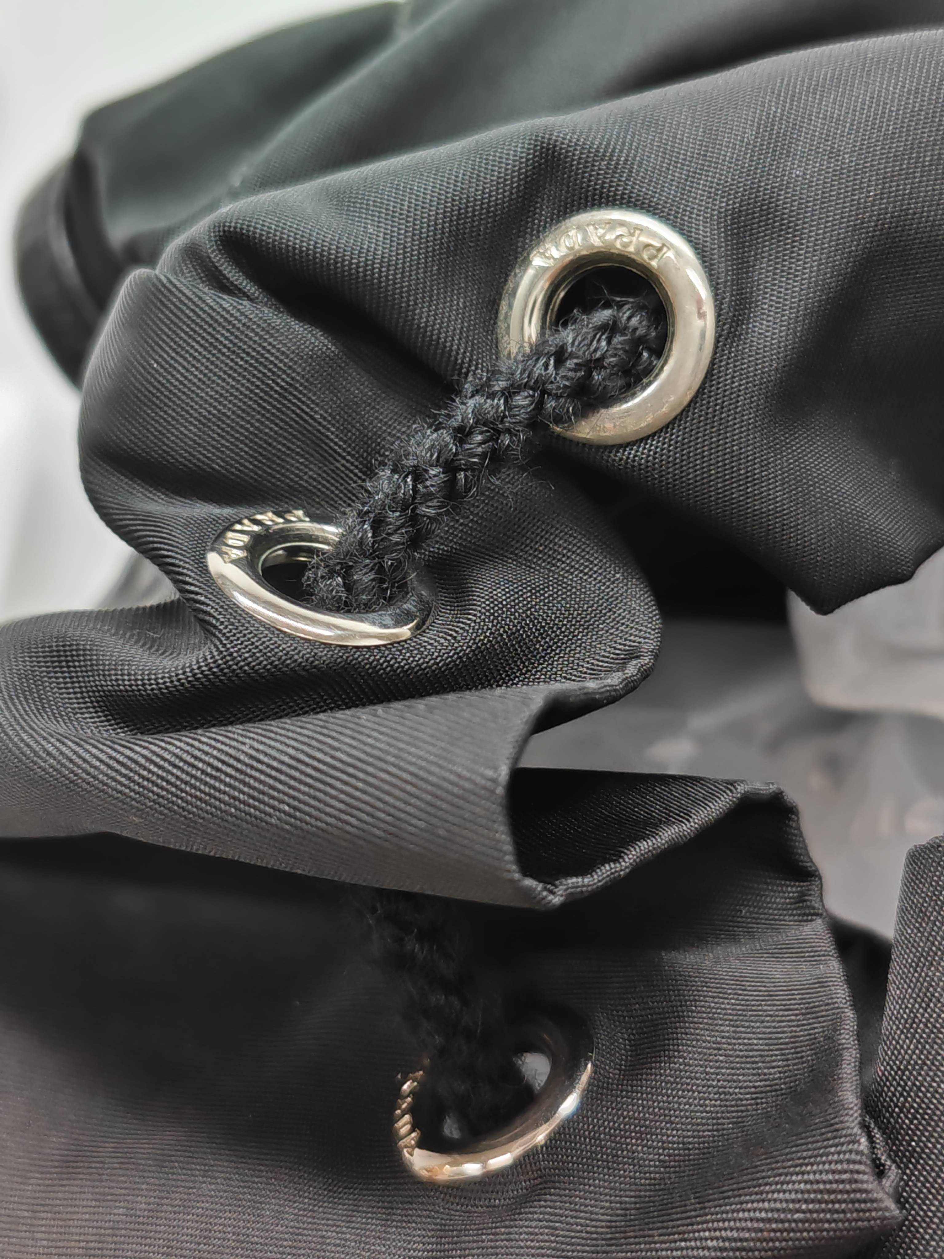 Prada Black Backpack