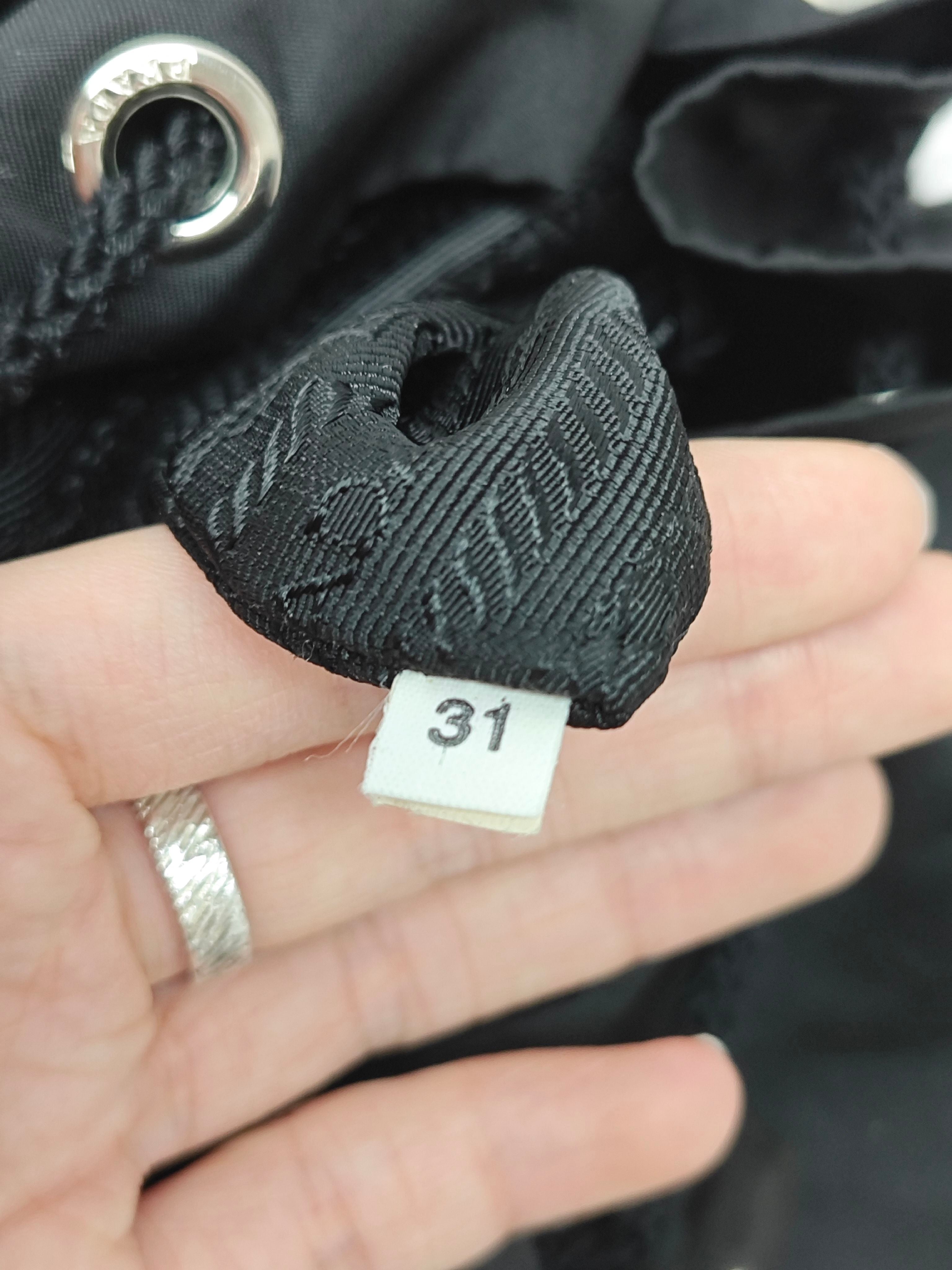 Prada Black Backpack
