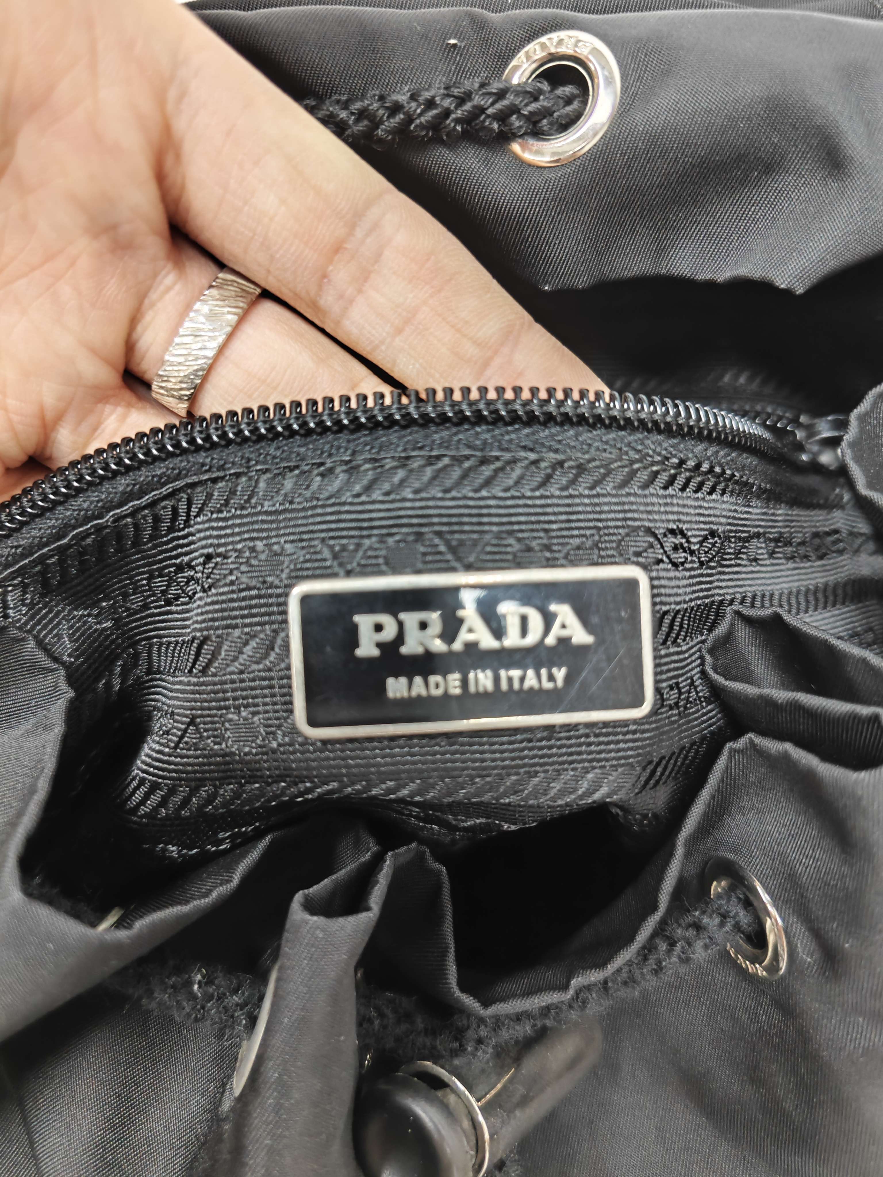 Prada Black Backpack